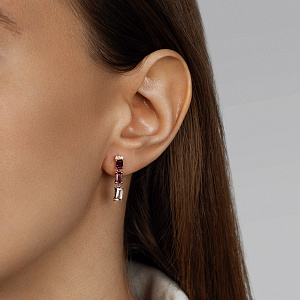 Серьги Пусеты