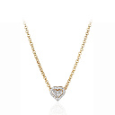 Колье из желтого золота с бриллиантами