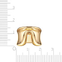 Кольцо из серебра с позолотой