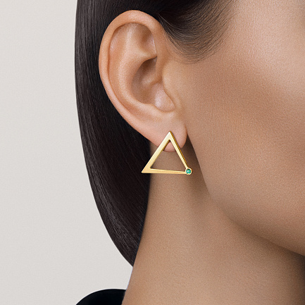 Серьги Пусеты