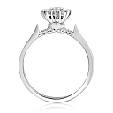 Кольцо из белого золота с бриллиантами