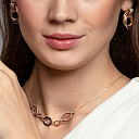 Колье из красного золота