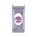 Подвеска из серебра с фианитом