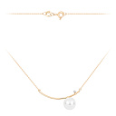 Колье из красного золота