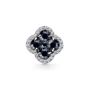 Подвеска из белого золота с бриллиантом