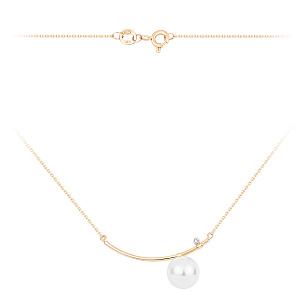 Колье из красного золота