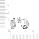 Серьги Пусеты