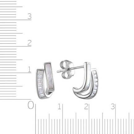 Серьги Пусеты