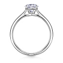 Кольцо из белого золота