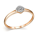 Кольцо из красного золота