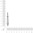 Подвеска из золота с бриллиантами