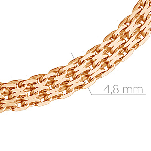 Цепь автомат из красного золота