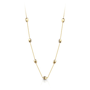 Колье из желтого золота