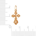 Крест из красного золота