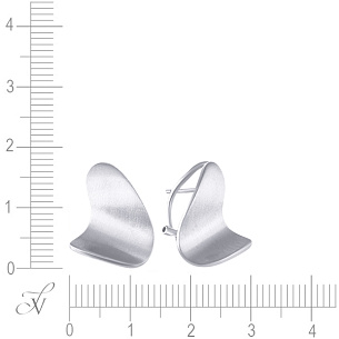 Серьги из серебра