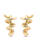 Серьги из желтого золота