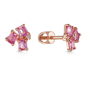 Серьги Пусеты