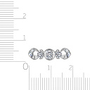 Кольцо из белого золота с бриллиантами