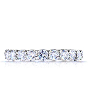 Кольцо из белого золота с бриллиантами