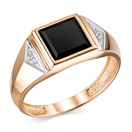 Кольцо из красного золота