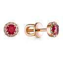 Серьги Пусеты