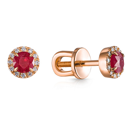 Серьги Пусеты