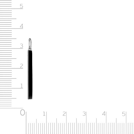 Подвеска из серебра с эмалью