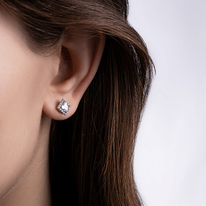 Серьги Пусеты