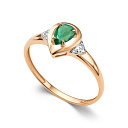 Кольцо из красного золота