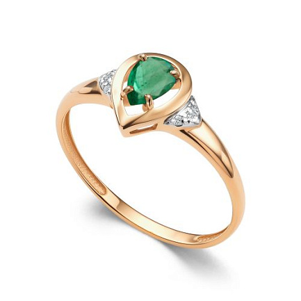 Кольцо из красного золота