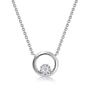 Колье из белого золота с бриллиантами