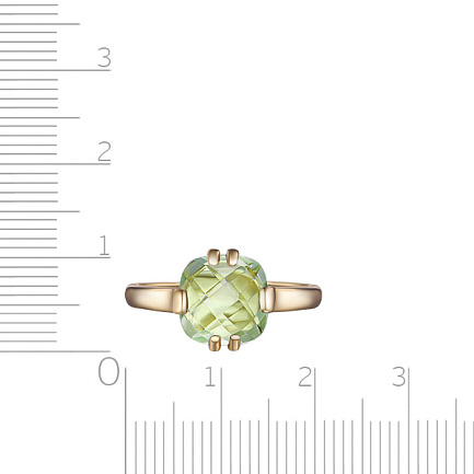 Кольцо из желтого золота