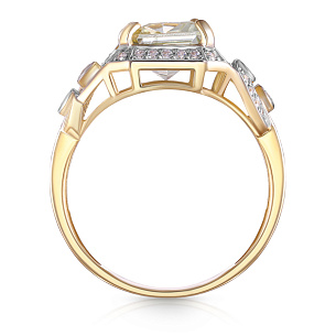 Кольцо из желтого золота