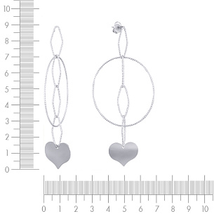 Серьги из серебра