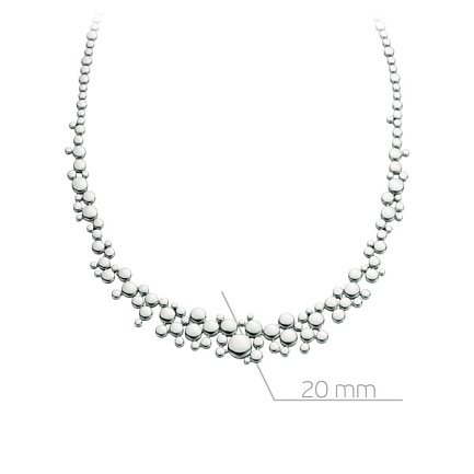 Колье из серебра