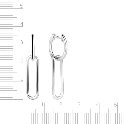 Серьги из серебра