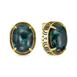 Серьги с английским замком из серебра