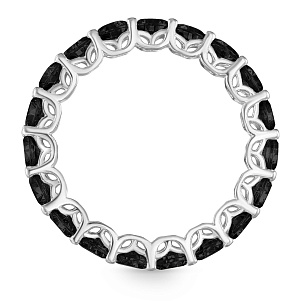 Кольцо из серебра с цирконием