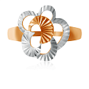 Кольцо из красного золота