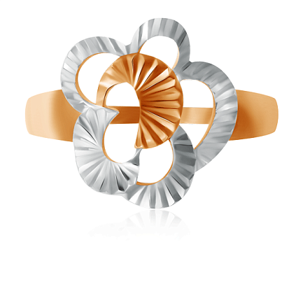 Кольцо из красного золота