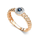 Кольцо из красного золота