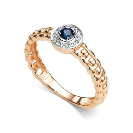 Кольцо из красного золота