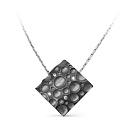 Колье из серебра с фианитами