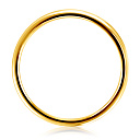 Кольцо обручальное из желтого золота с бриллиантами