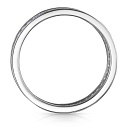 Кольцо из серебра с фианитом