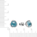 Серьги Пусеты