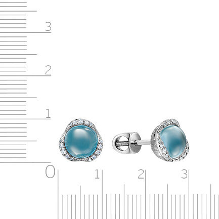 Серьги Пусеты