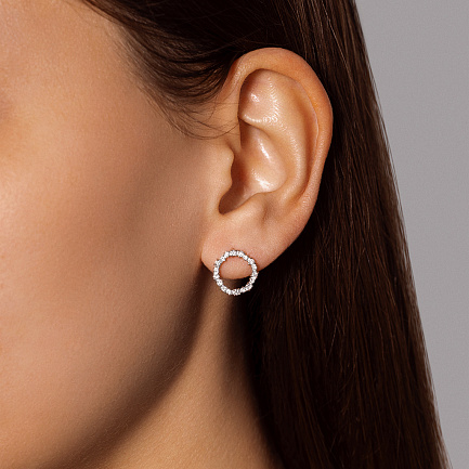 Серьги Пусеты