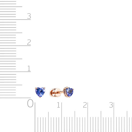 Серьги Пусеты