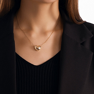 Колье из желтого золота